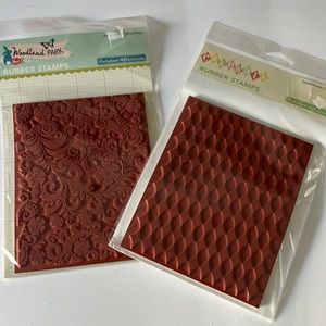 October Afternoon Background Rubber Stamps